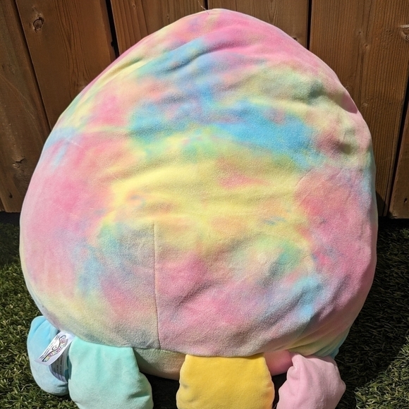 Tie dye Squishmallow Tie dye  Octopus 16 " Kelly Toys - Picture 3 of 7